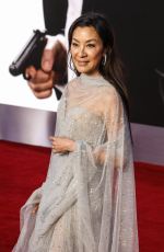 MICHELLE YEOH at No Time to Die World Premiere at Royal Albert Hall in London 09/28/2021