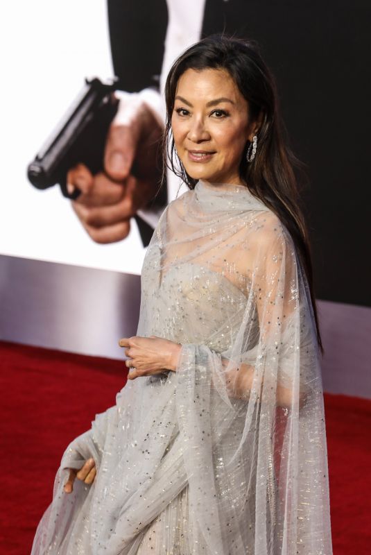 MICHELLE YEOH at No Time to Die World Premiere at Royal Albert Hall in London 09/28/2021