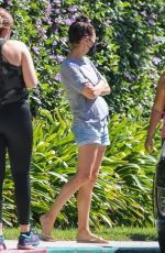 MILA KUNIS Arrives at Her Kid