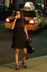 MILA KUNIS at Luckiest Girl Alive Set in New York 09/02/2021