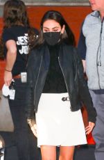 MILA KUNIS on the Set of Luckiest Girl Alive in New York 09/03/2021