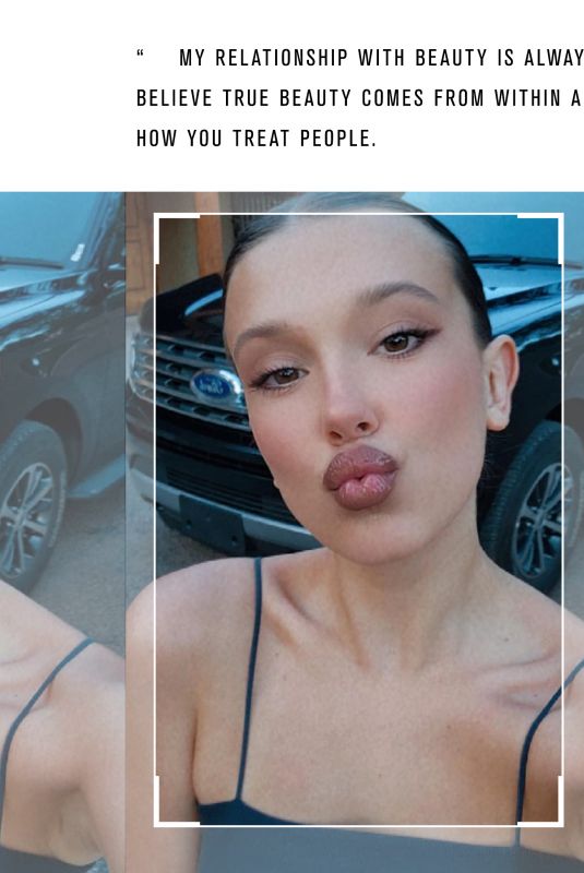 MILLIE BOBBY BROWN in Who What Wear, September 2021