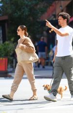 MINKA KELLY and Trevor Noah Out in New York 09/03/2021