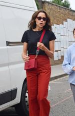MINNIE DRIVER Shopping for Antiques at Golborne Road in Notting Hill 09/04/2021