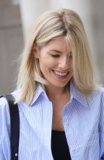 MOLLIE KING Arrives at BBC Radio 1 in London 09/19/2021