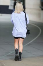 MOLLIE KING Arrives at BBC Radio 1 in London 09/19/2021