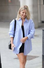 MOLLIE KING Arrives at BBC Radio 1 in London 09/19/2021