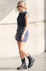 MOLLIE KING Arrives at Global Radio Studios in London 09/18/2021