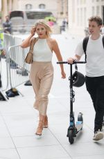 MOLLIE KING Leaves BBC Studios in London 09/11/2021