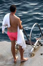 MOLLY SIMS in Bikini Relaxing in Capri 09/06/2021