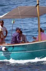 MOLLY SIMS in Bikini Relaxing in Capri 09/06/2021