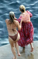 MOLLY SIMS in Bikini Relaxing in Capri 09/06/2021