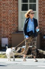 NAOMI WATSS Out with Her Dog in New York 09/26/2021