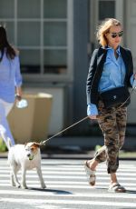 NAOMI WATSS Out with Her Dog in New York 09/26/2021
