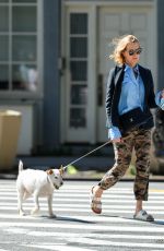 NAOMI WATSS Out with Her Dog in New York 09/26/2021