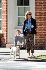 NAOMI WATSS Out with Her Dog in New York 09/26/2021