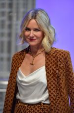 NAOMI WATTS at a New York Fashion Week Event at Empire State Building 09/09/2021