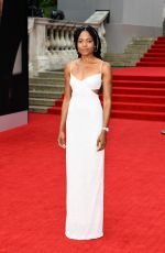 NAOMIE HARRIS at No Time to Die World Premiere at Royal Albert Hall in London 09/28/2021