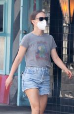 NATALIE PORTMAN Out Shopping in Los Feliz 09/09/2021