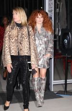NATASHA LYONNE Arrives at Vanity Fair Party in West Hollywood 09/29/2021