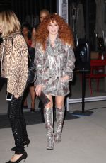 NATASHA LYONNE Arrives at Vanity Fair Party in West Hollywood 09/29/2021