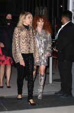 NATASHA LYONNE Arrives at Vanity Fair Party in West Hollywood 09/29/2021