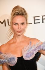 NATASHA POLY at Thierry Mugler: Couturissime Exhibition Opening Ceremony at Museum of Fine Arts in Paris 09/28/2021