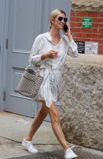NICKY HILTON Out and About in New York 08/31/2021