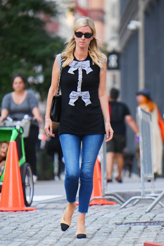 NICKY HILTON Out and About in New York 09/19/2021