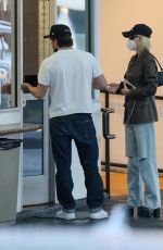 NICOLA PELTZ and Brooklyn Beckham at E Baldi in Beverly Hills 08/31/2021