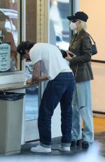 NICOLA PELTZ and Brooklyn Beckham at E Baldi in Beverly Hills 08/31/2021