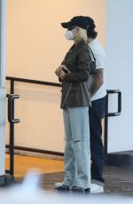 NICOLA PELTZ and Brooklyn Beckham at E Baldi in Beverly Hills 08/31/2021