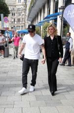 NICOLA PELTZ and Brooklyn Beckham Leaves Their Hotel Bayerischer Hof 09/07/2021