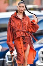 NICOLE WILLIAMS at a Photoshoot Out in New York 09/16/2021