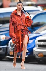 NICOLE WILLIAMS at a Photoshoot Out in New York 09/16/2021