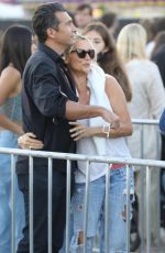 NICOLETTE SHERIDAN and Her Boyfriend at Malibu Chili Cook Off 09/03/2021