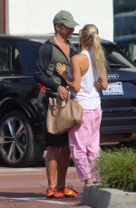 NICOLLETTE SHERIDAN Out for Lunch with Boyfriend in Malibu 09/08/2021