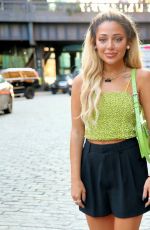 NIKI and GABRIELLA DEMARTINO Arrives at Alice & Olivia Fashion Show in New York 09/10/2021