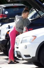NINA AGDAL Leaves Her Yoga Class in New York 09/25/2021
