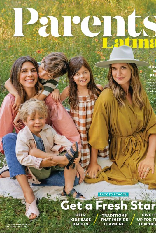 ODETTE ANNABLE and JAMIE-LYNN SIGLER in Parents Latina Magazine, August 2021