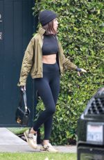 OLIVIA CULPO Leaves Pilates Class in West Hollywood 09/27/2021