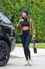 OLIVIA CULPO Leaves Pilates Class in West Hollywood 09/27/2021