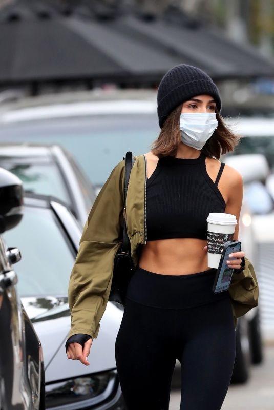 OLIVIA CULPO Leaves Pilates Class in West Hollywood 09/27/2021