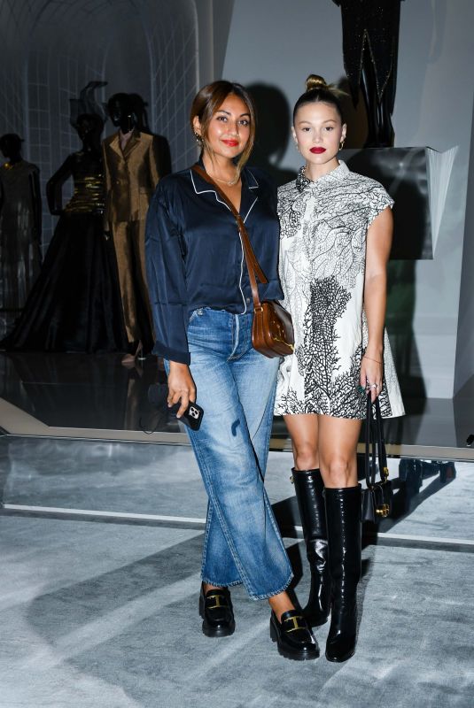 OLIVIA HOLT at Christian Dior: Designer of Dreams Exhibition Opening in New York 0908/2021