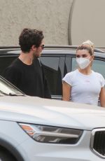 OLIVIA JADE GIANNULLI and Val Chmerkovskiy Leaves DWTS Studio in Los Angeles 09/23/2021