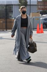 OLIVIA JADE GIANNULLI Arrives at Dancing With The Stars Rehearsal in Los Angeles 09/28/2021
