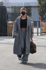 OLIVIA JADE GIANNULLI Arrives at Dancing With The Stars Rehearsal in Los Angeles 09/28/2021