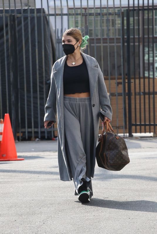 OLIVIA JADE GIANNULLI Arrives at Dancing With The Stars Rehearsal in Los Angeles 09/28/2021