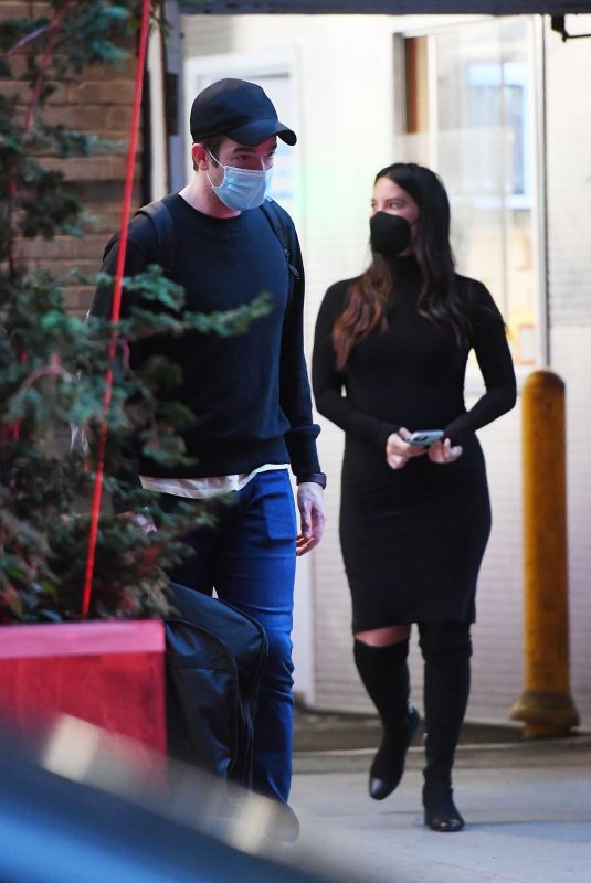 OLIVIA MUNN and John Mulaney in New York 09/13/2021