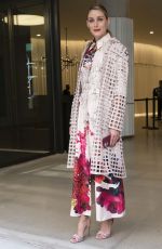 OLIVIA PALERMO Arrives at Jason Wu Show at New York Fashion Week 09/10/2021